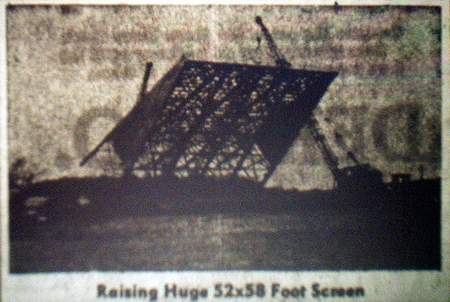 Starlite Drive-In Theatre - Old Article From Ron Gross (newer photo)